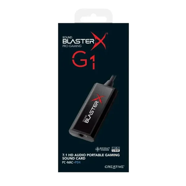 Tarjeta De Sonido Creative Sound Blaster X G1 7.1 USB