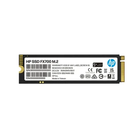 Disco SSD HP FX700 2048GB M.2 7200MB/s PCI Express 4.0 NVMe