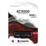 Disco SSD Kingston KC3000 2048GB M.2 7000MB/s PCI Express 4.0 NVMe